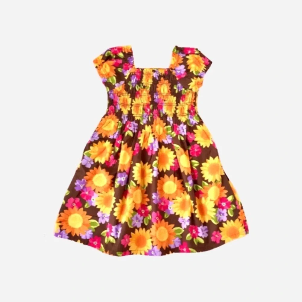 🌸New🌸 Gymboree Girls Sunflower Dress 5T NWT